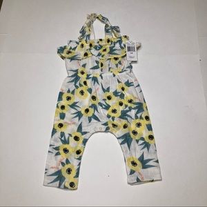 Jessica Simpson NWT baby girl infant toddler coverall romper size 12m